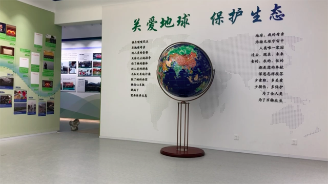 由赛凡策划出品的中国节能环保展馆采用了寓教一体、形象生动的绿色设计理念